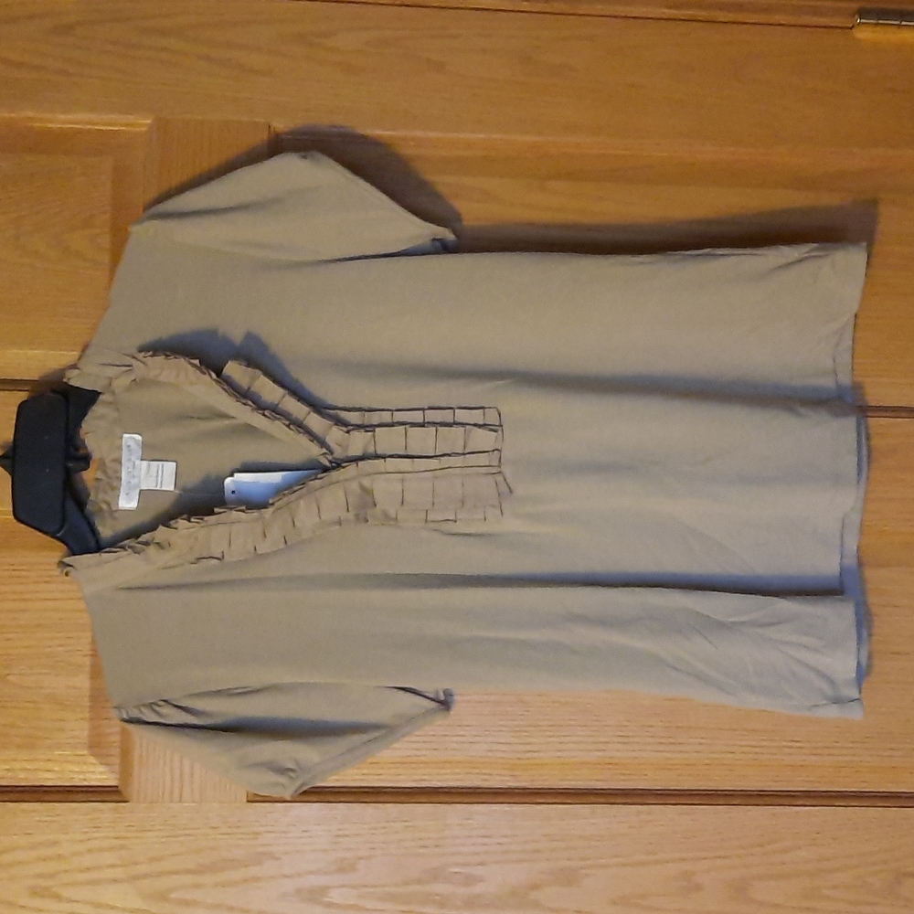Tan Blouse